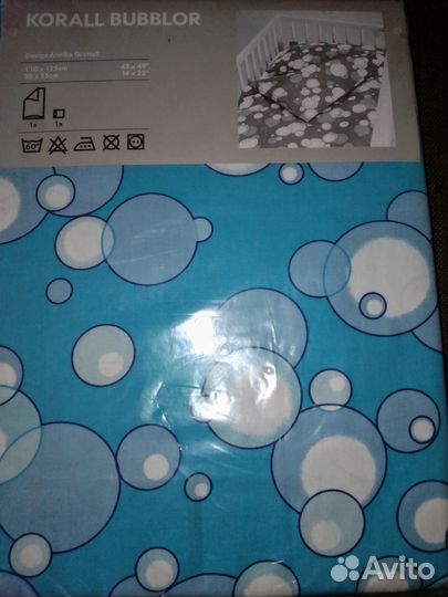 Детские одеяла и постельное бельё Икеа