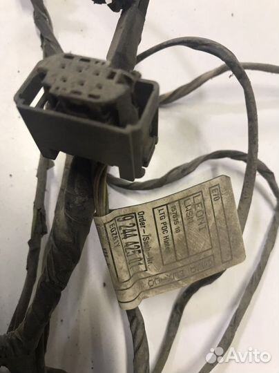 Проводка парктронника заднего бампера bmw x5 e70