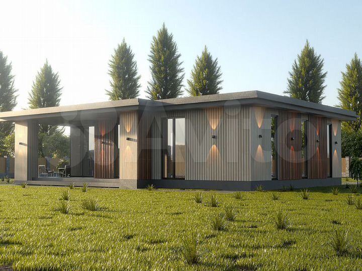 Дом 147 м² на участке 8 сот.