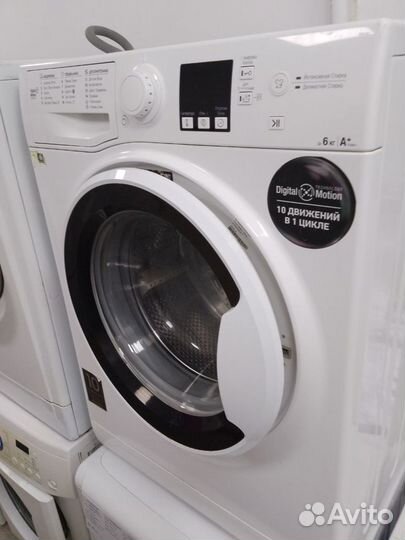 Стиральная машина hotpoint ariston 6 кг и дрОт5500