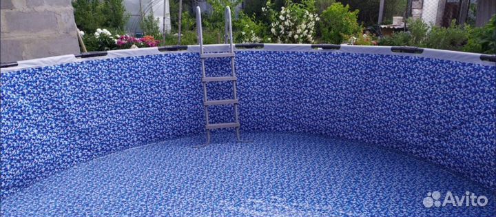 Каркасный бассейн новый