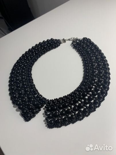 Воротник из бисера новый