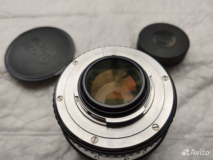 Зенитар-N 85/1.4 объектив на Nikon