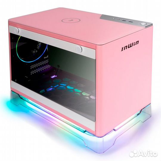 Корпус Inwin CF08A A1 plus, Розовый
