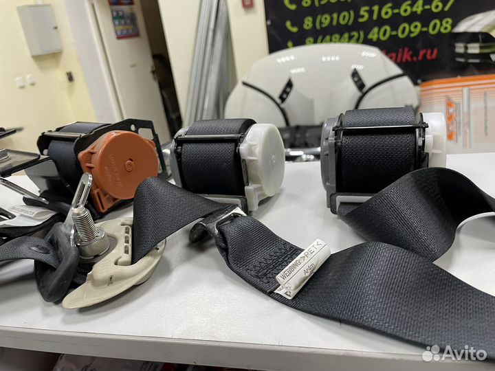 Ремни безопасности задний mitsubishi outlander 3