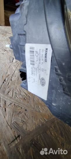 Фара левая renault sandero 1