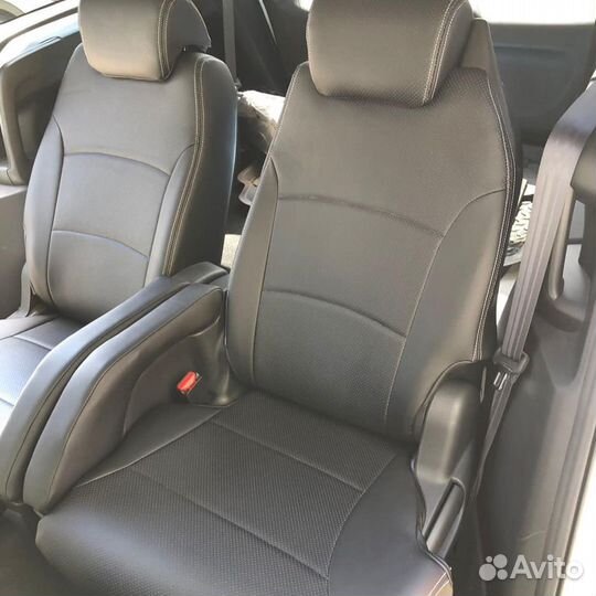 Авточехлы из экокожи honda jade