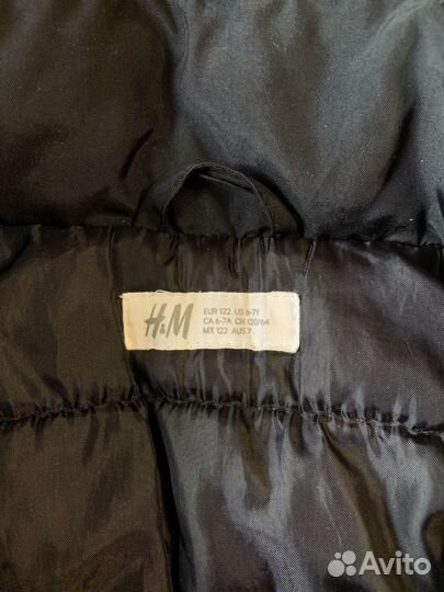 Парка для мальчика h&m 122