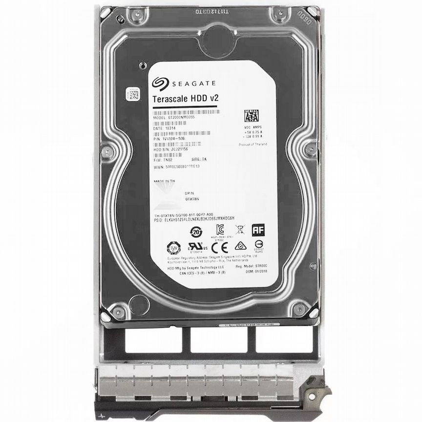 [TXT8N] Жесткий Диск Dell 2tb 7200 Sata3 3.5" Hdd Txt8n