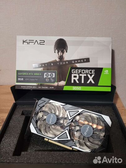 Видеокарта RTX 3050