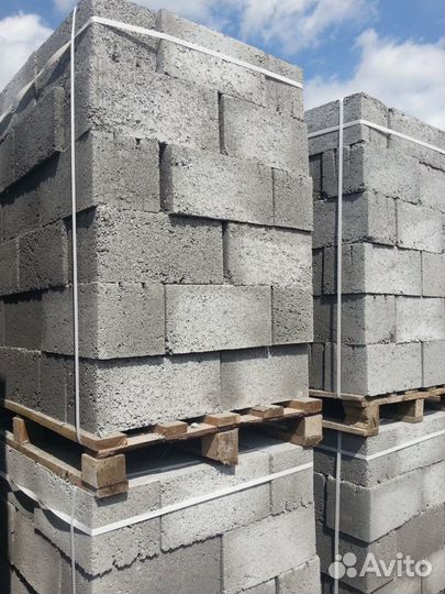 От 800 шт. Блок керамзитобетонный, шлакоблок