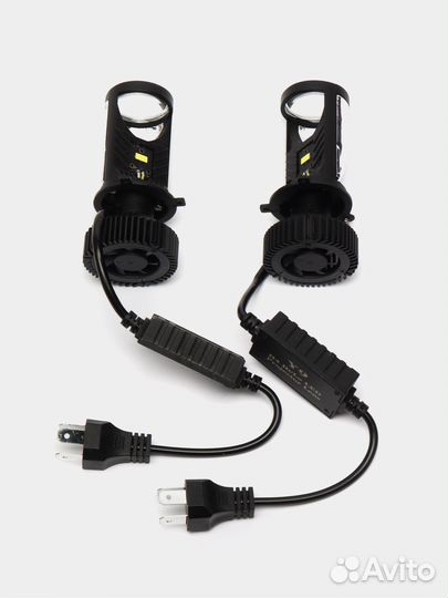 Led лампы h4 с линзой