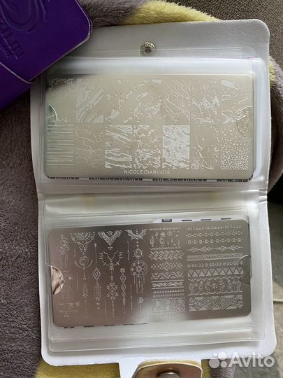 Пластины для стемпинга