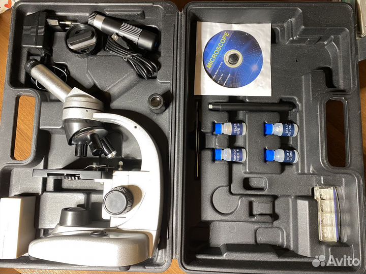 Микроскоп биологический. Лаборатория юного биолога