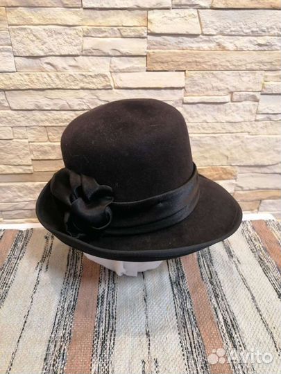 Женская фетровая шляпка