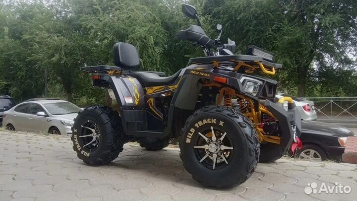 Квадроцикл Motoland Wild Track X 200 PRO с лебедко