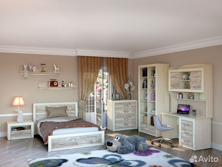 Полка навесная Мартина №1