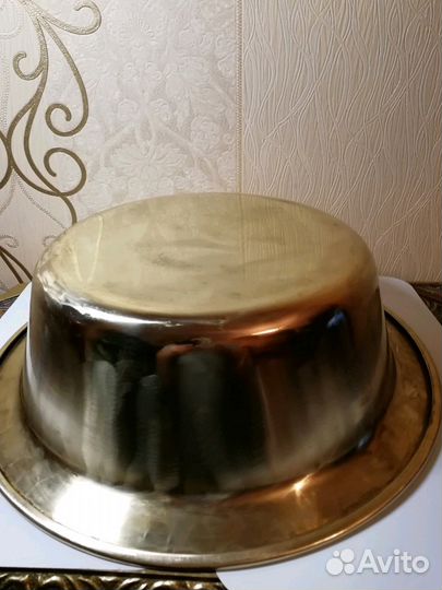 Таз медный, (ссср). клеймо