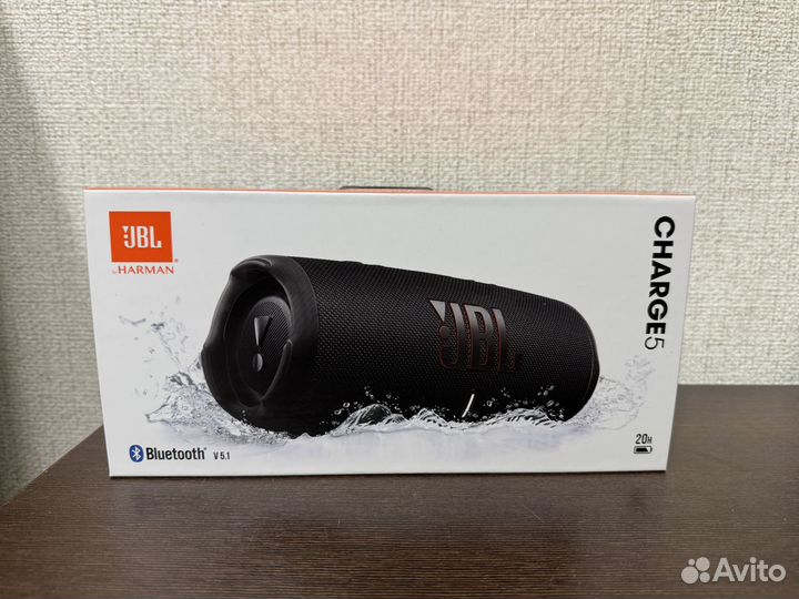 Портативная колонка JBL Charge 5 черная