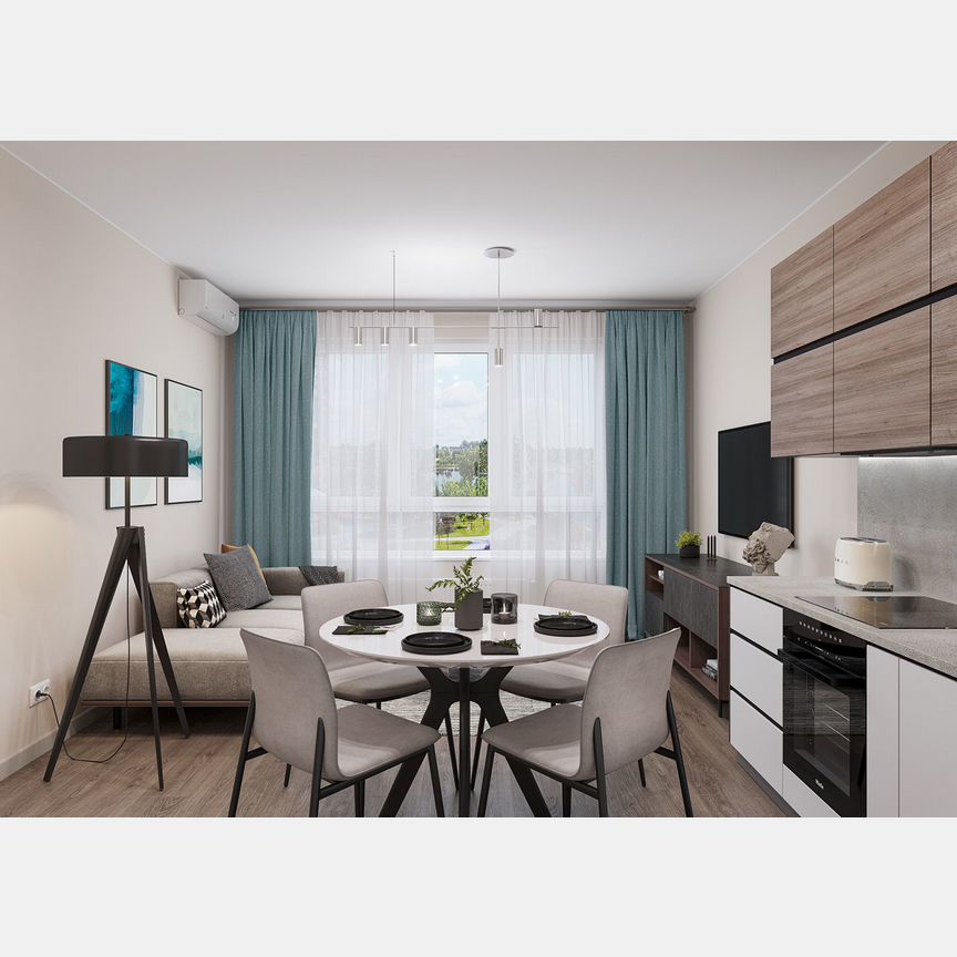 2-к. квартира, 65,7 м², 16/20 эт.