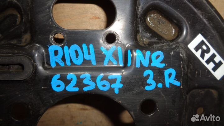 Щит опорный задний правый Kia RIO 4 (YB)