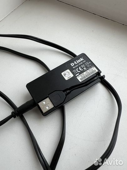 USB разветвитель D-link DUB-104