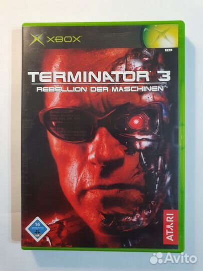 Xbox original / Xbox 360 Terminator 3. Лицензия