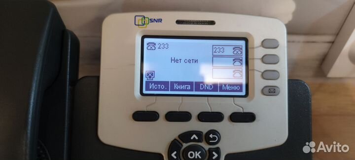 IP телефон 4х канальный SNR-VP53 PoE