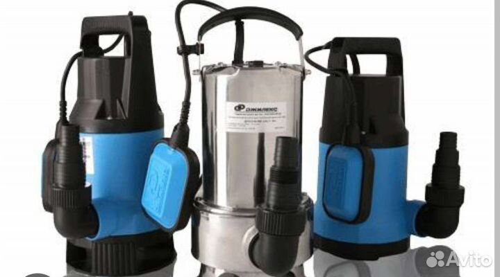 Дренажный насос для грязной воды