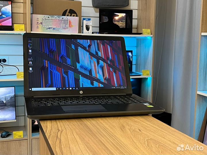 Красивый ноутбук HP / Intel / SSD / GeForce