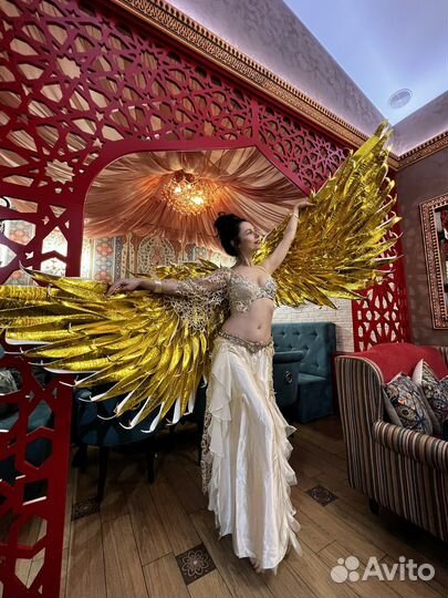 Крылья ангела золото