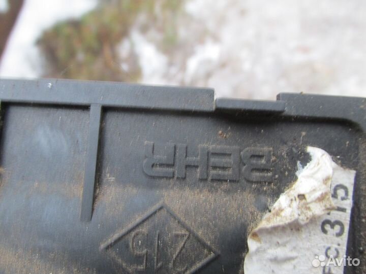 Радиатор печки renault kangoo