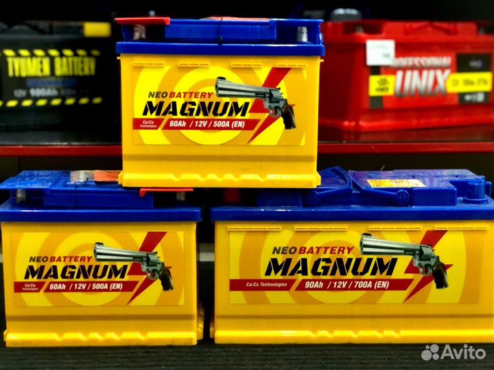 Аккумуляторы 60, 90 Ач Magnum (kainar )