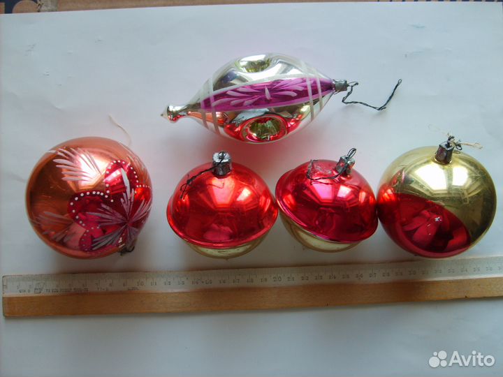 Елочные игрушки СССР