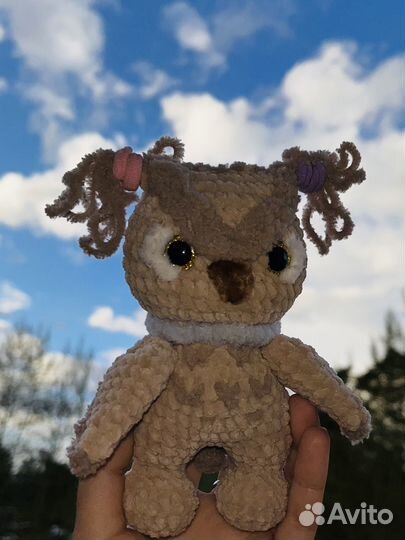 Вязаные игрушки ручной работы