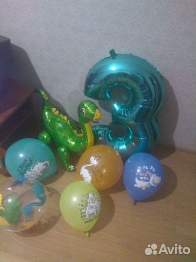 Комплект для праздника Динозавровое день рождения