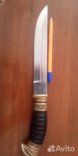 Казачий пластунский нож кованая сталь х12