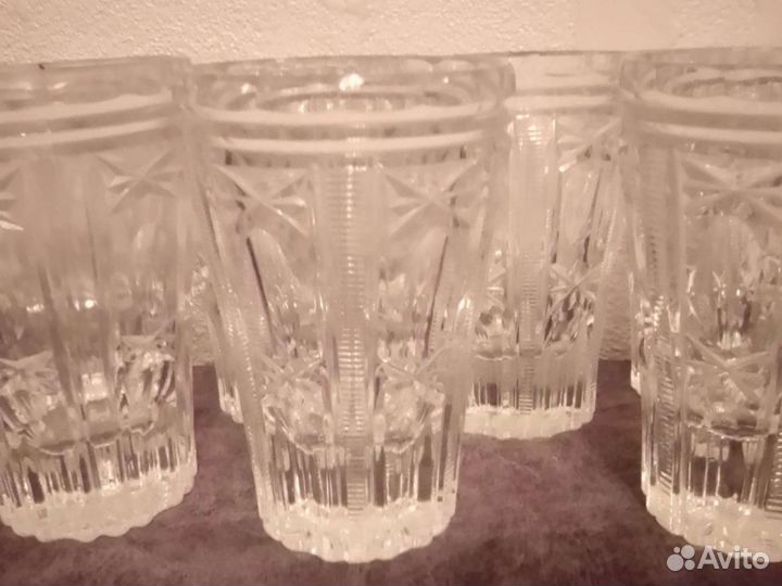 Фужеры, бокалы, хрусталь