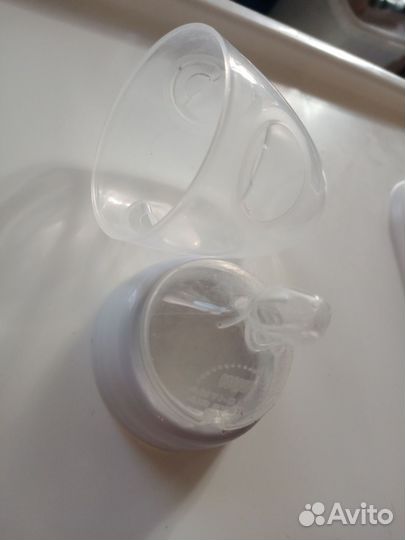 Соска с крышкой от бутылки Nuk