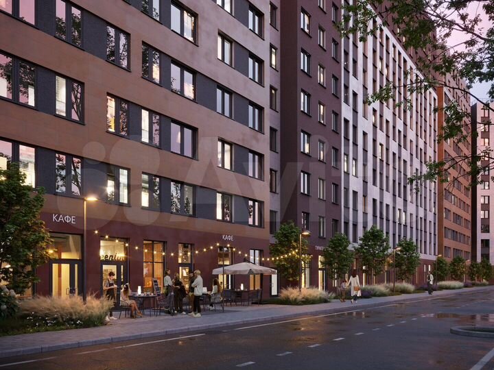 2-к. квартира, 56,9 м², 9/12 эт.