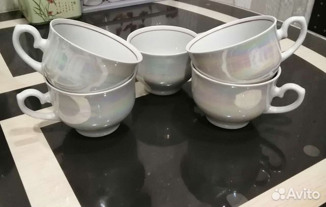 Чайные чашки 5шт