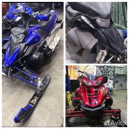 Разборка снегоходов