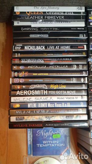 DVD диски из личной коллекции