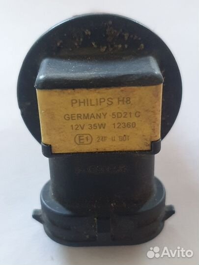 Лампа автомобильная H8 12V35W philips