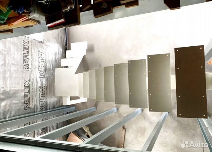 Облицовка ступеней породами дерева