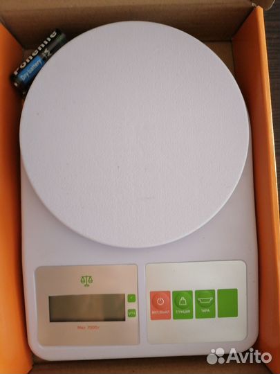 Новые электронные весы кухонные