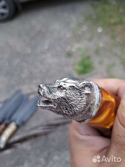 Нож из дамасской стали