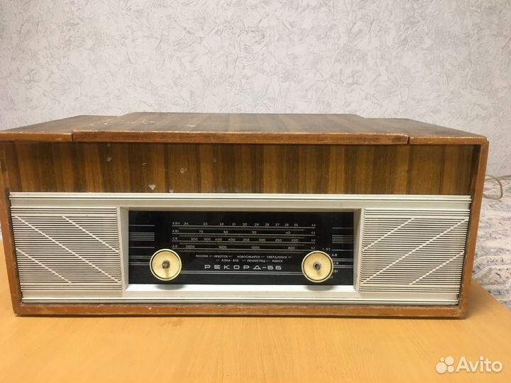 Радиола Рекорд 66. СССР, 1966г.в
