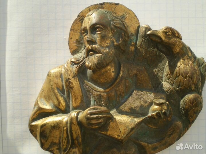 Иоанн богослов, статуэтка, икона, Святой, лик