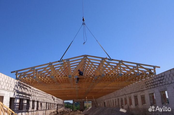 Стропильные фермы на мзп